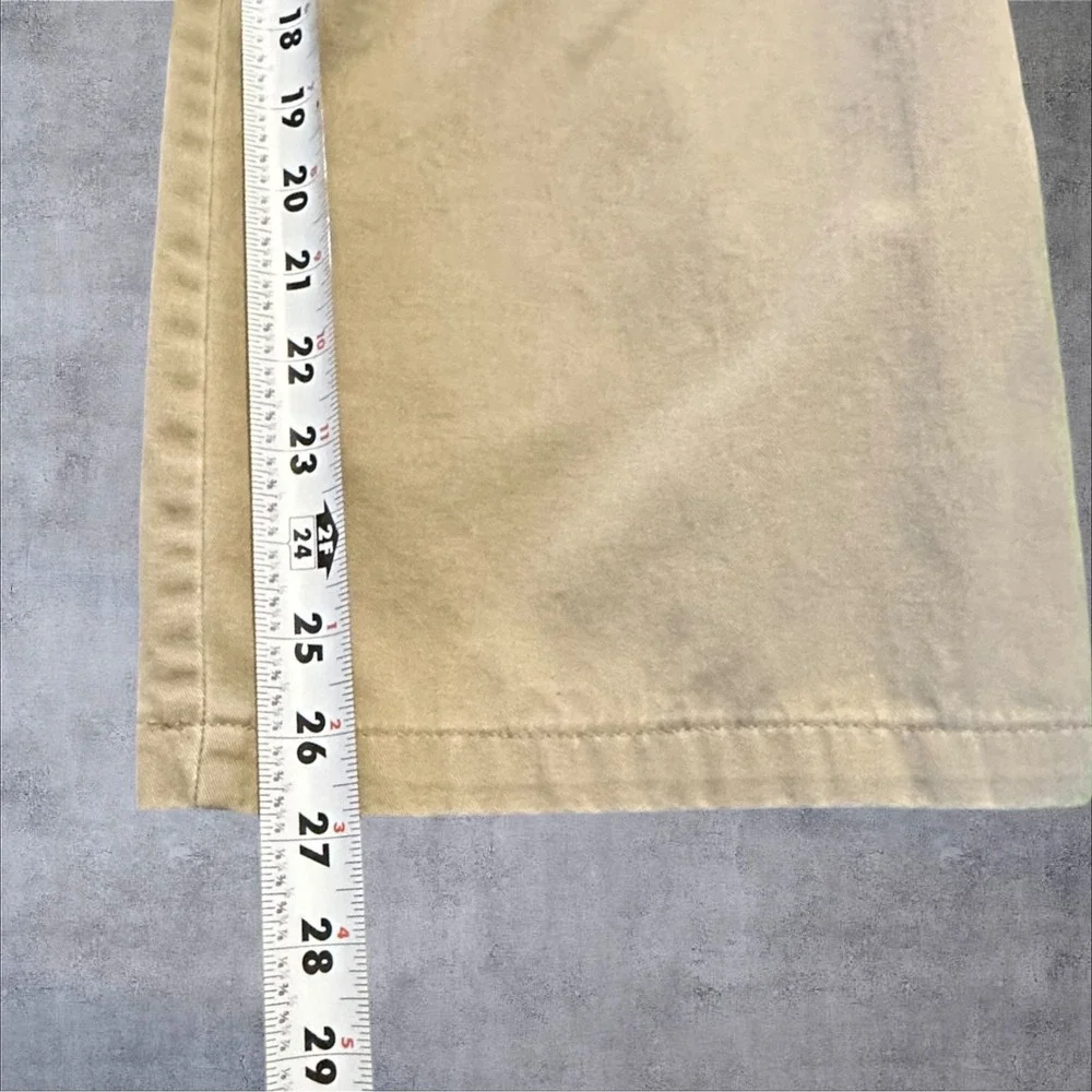 New York‎ & Company Y2K Khaki Cargo Pants Women's Size 8